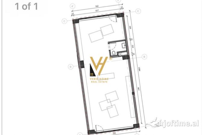 Ambiente Commerciale in Vendita 1+1 a Tirana - 228,000 Euro