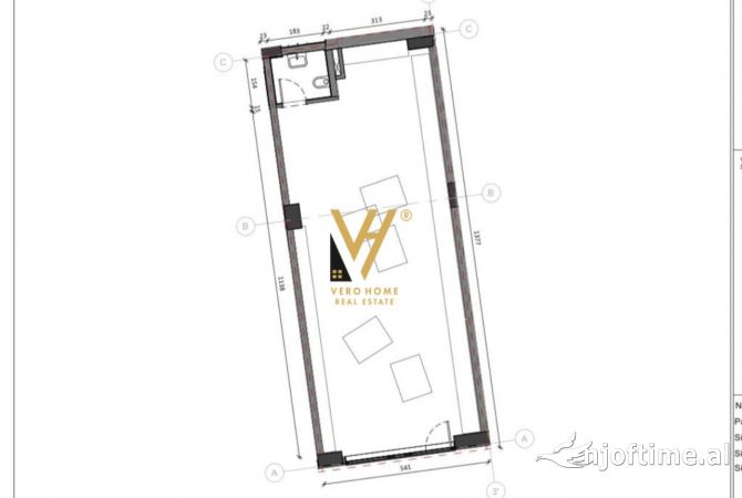 Ambiente Commerciale in Vendita 1+1 a Tirana - 207,700 Euro