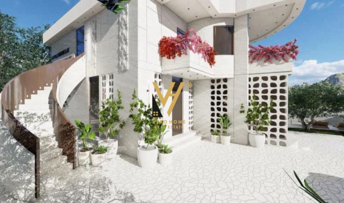 Luxury villas for sale in Saranda 7+1, Emty