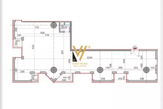 Business Property in Sale 3+1 in Tirana - 644,000 Euro