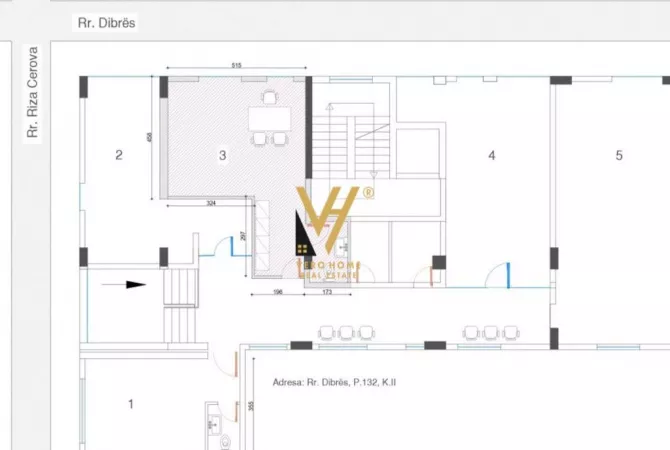 JEPET ME QIRA AMBIENT BIZNESI 40M2,RRUGA E DIBRES, 43,000 LEKE