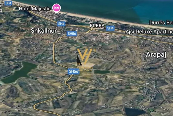 SHITET TOKE 1.750 NE ARAPAJ, DURRES 120.000 EURO