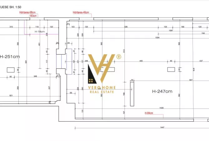 Business Property for Rent 1+1 in Tirana - 400,000 Leke