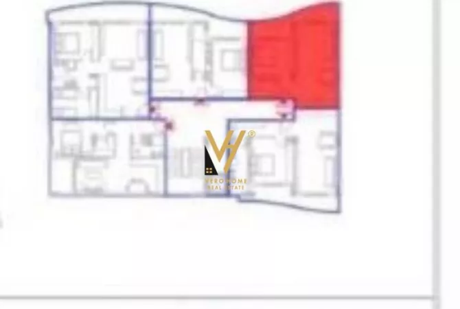 Shtepi ne shitje Apartament ne Vlore, 1+1, Mobilimi Bosh, pa mobiluar, Pagesa 195,000  Euro.