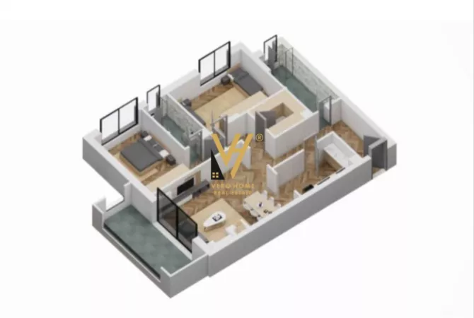 Shtepi ne shitje 2+1 ne Tirane - 276,000 Euro