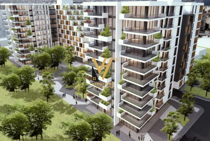 SHITET APARTAMENT 2+1+BLK NE LUNGOMARE, POSEIDON KOMPLEKS 195.000 EURO