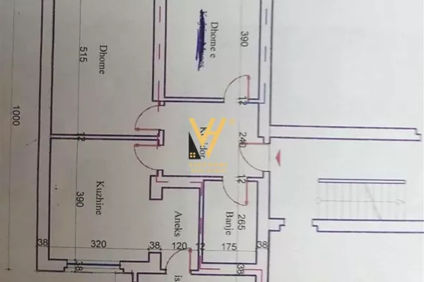Shtepi ne shitje Apartament ne Tirane, 2+1, Mobilimi E mobiluar, Pagesa 160,000  Euro.