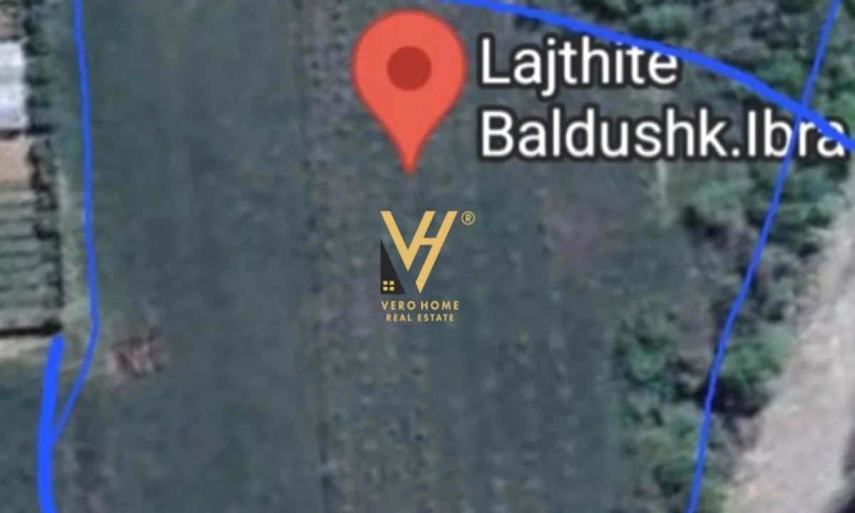 SHITET TOKE 6.500 M2 NE BALDUSHK 290.000 EURO