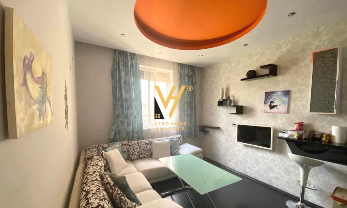 Shtepi me qera Apartament ne Tirane, 1+1, Mobilimi E mobiluar, Pagesa 50,000  Leke.