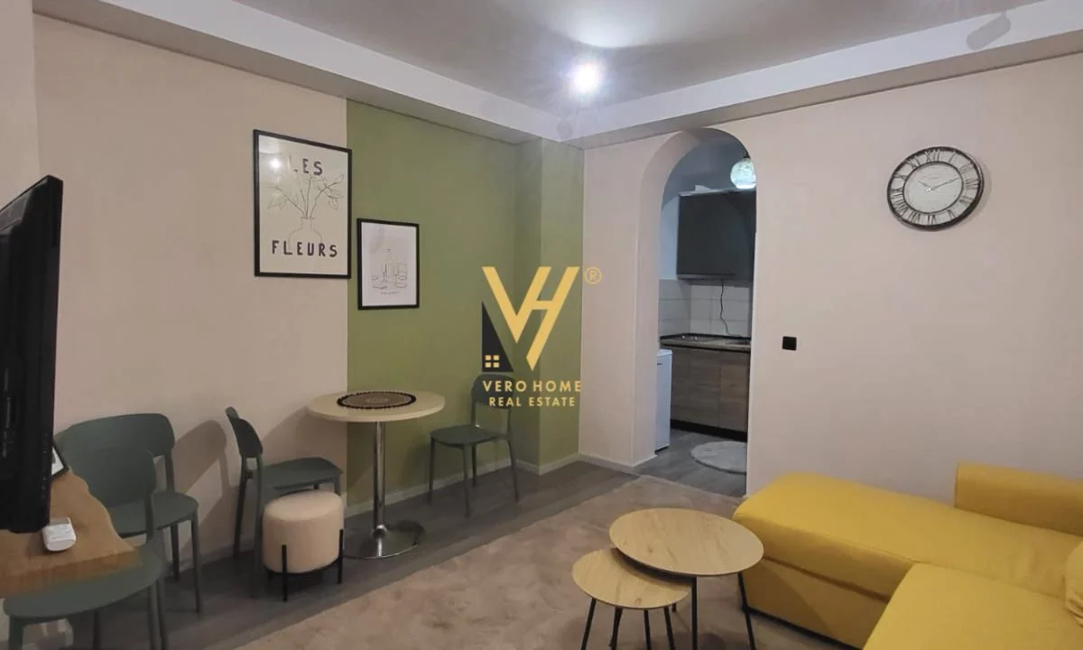 Shtepi me qera Apartament ne Tirane, 1+1, Mobilimi E mobiluar, Pagesa 530  Euro.