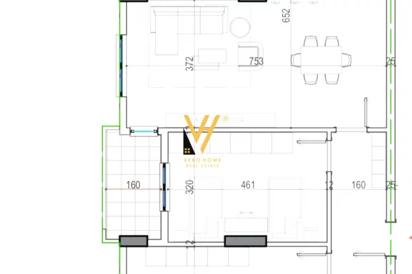 Shtepi ne shitje Apartament ne Tirane, 2+1, Mobilimi Bosh, pa mobiluar, Pagesa 104,000  Euro.